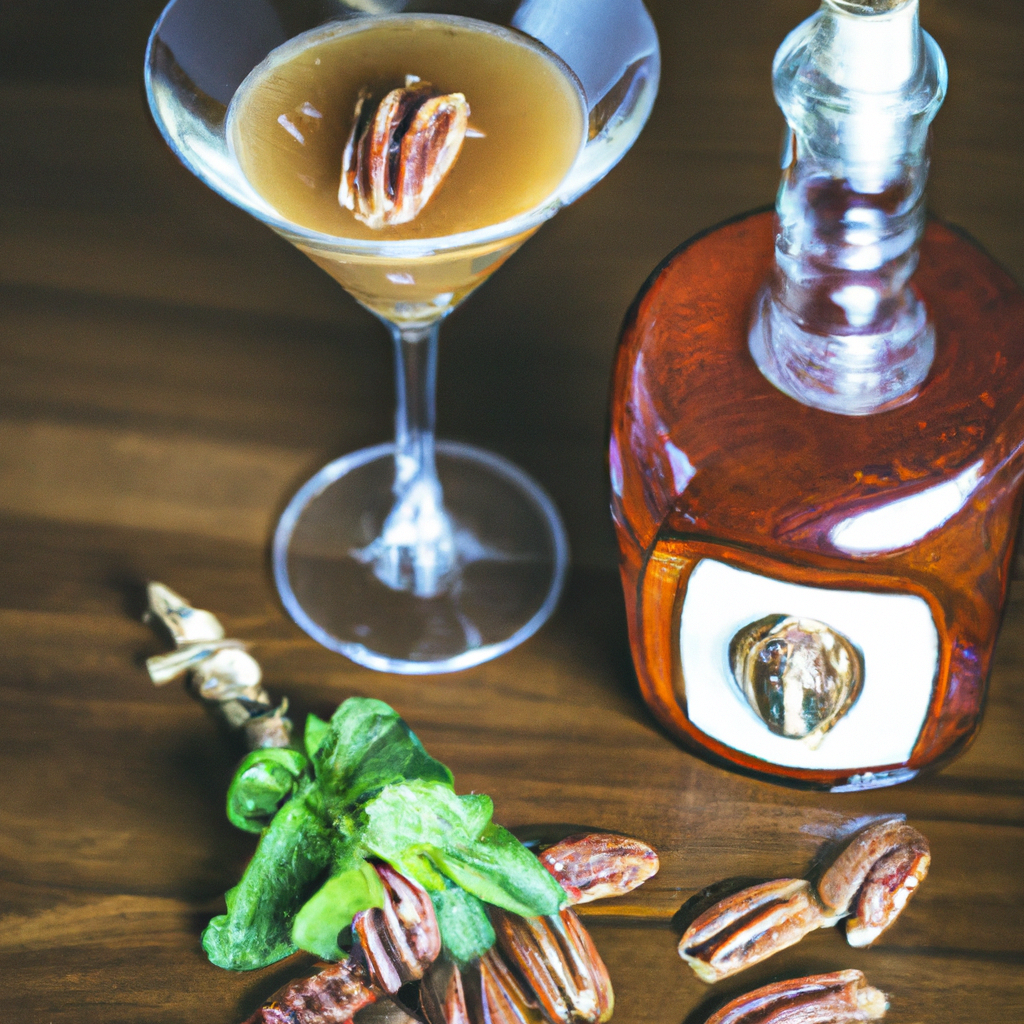 Maple Pecan Perfection: Bourbon Infused Martin