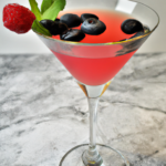 Midnight Magic: Blackberry Sage Gin Martini