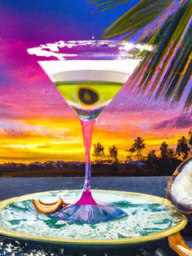Tropical Vibes: Coconut Vodka Martini Recipe