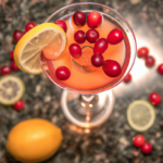 Exotic Black Tea Martini: Star Anise and Clove Infusion