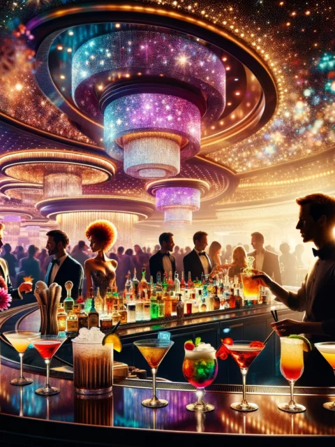An image of a martini bar in a casino